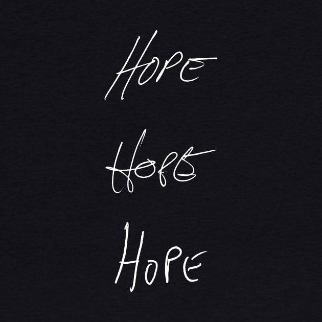 Hope - J2M handwriting - white font by MeowOrNever